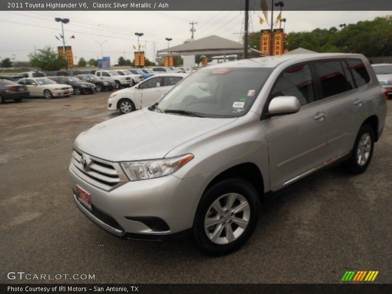 Classic Silver Metallic / Ash 2011 Toyota Highlander V6