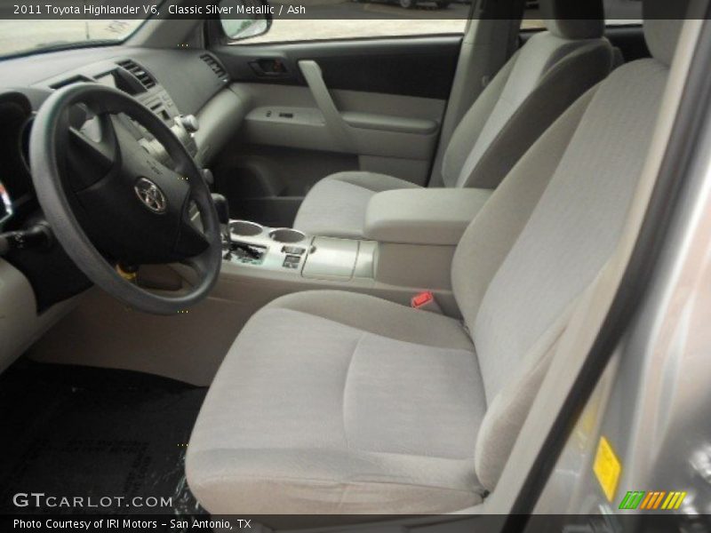 Classic Silver Metallic / Ash 2011 Toyota Highlander V6