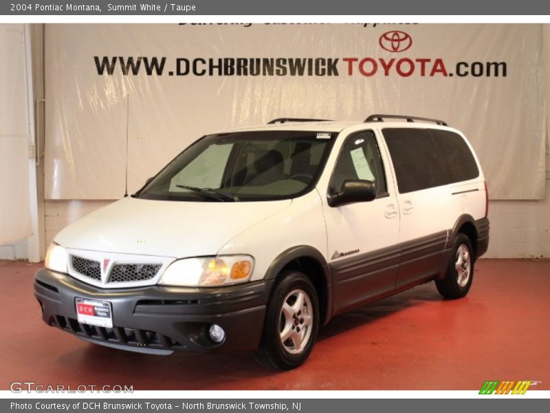 Summit White / Taupe 2004 Pontiac Montana