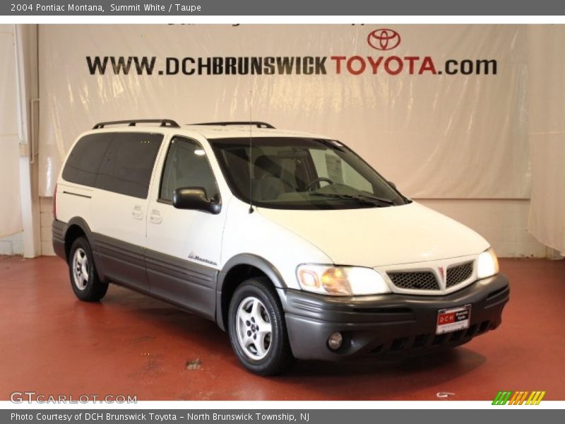 Summit White / Taupe 2004 Pontiac Montana
