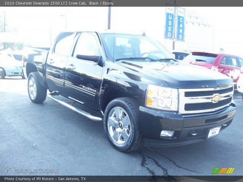 Black / Ebony 2010 Chevrolet Silverado 1500 LTZ Crew Cab