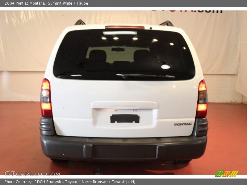 Summit White / Taupe 2004 Pontiac Montana