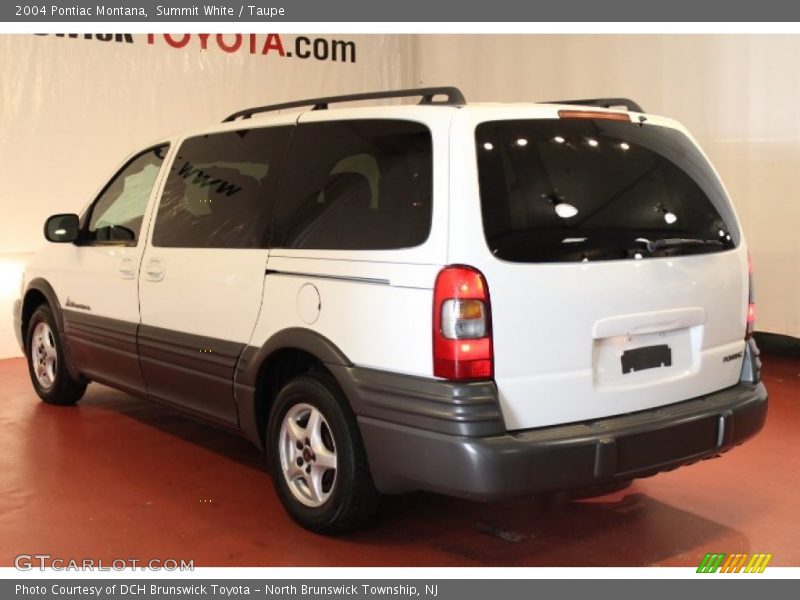 Summit White / Taupe 2004 Pontiac Montana
