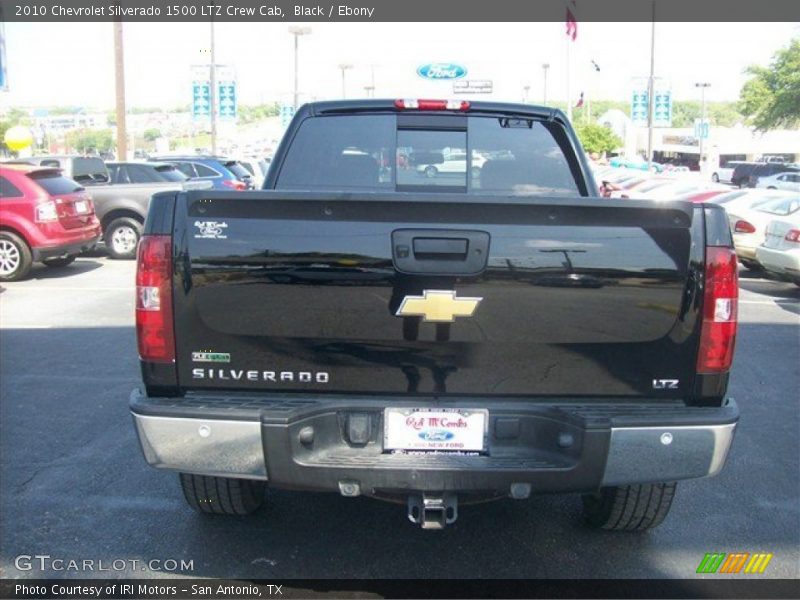 Black / Ebony 2010 Chevrolet Silverado 1500 LTZ Crew Cab