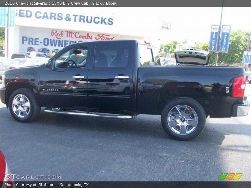 Black / Ebony 2010 Chevrolet Silverado 1500 LTZ Crew Cab