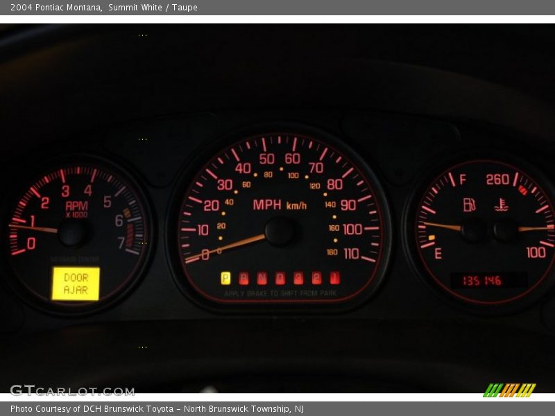Summit White / Taupe 2004 Pontiac Montana
