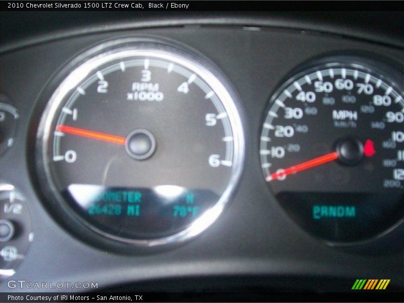 Black / Ebony 2010 Chevrolet Silverado 1500 LTZ Crew Cab