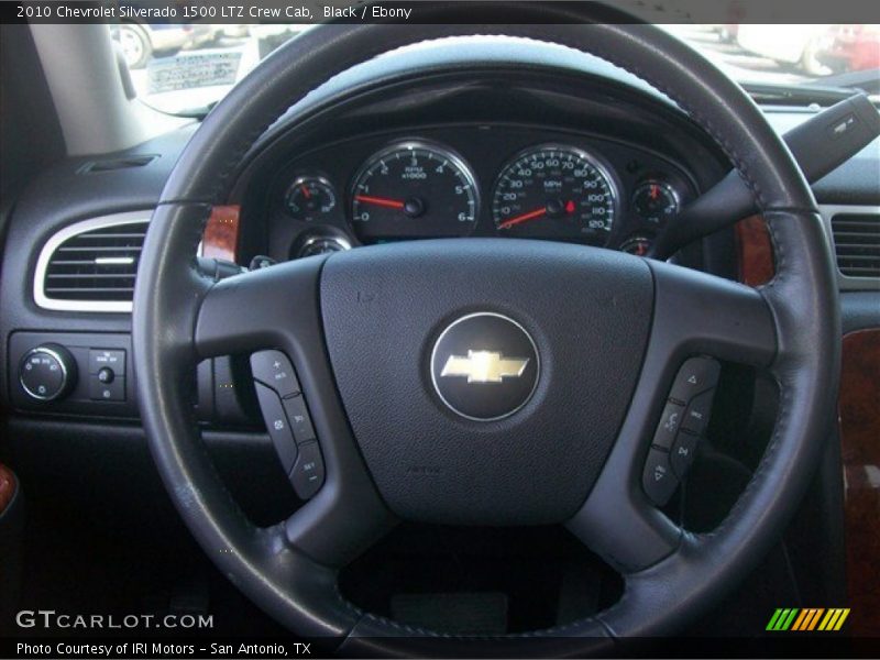 Black / Ebony 2010 Chevrolet Silverado 1500 LTZ Crew Cab