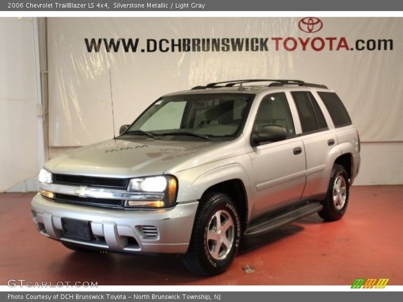 Silverstone Metallic / Light Gray 2006 Chevrolet TrailBlazer LS 4x4