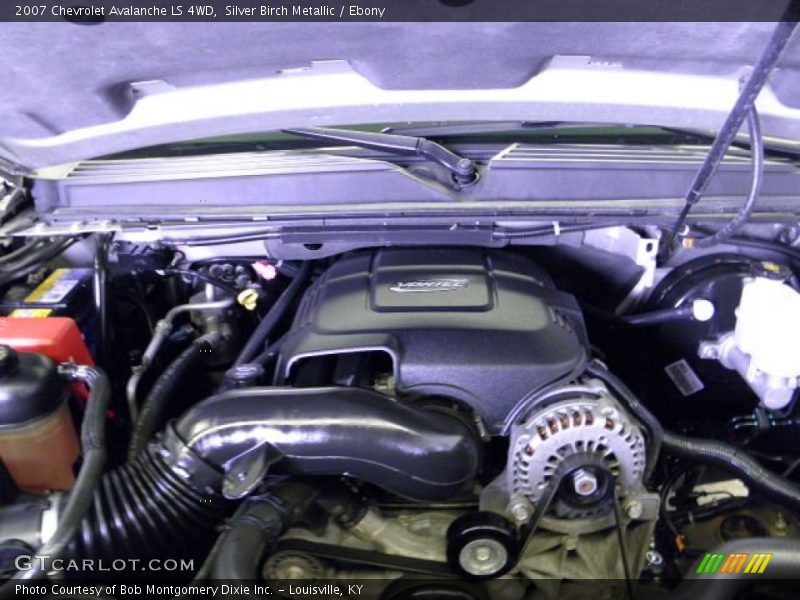 Silver Birch Metallic / Ebony 2007 Chevrolet Avalanche LS 4WD