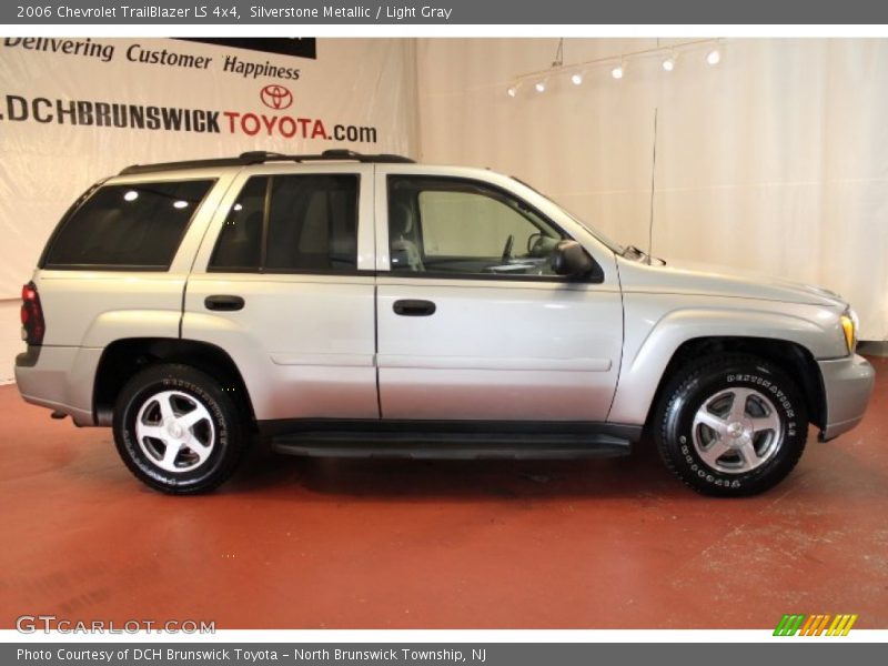 Silverstone Metallic / Light Gray 2006 Chevrolet TrailBlazer LS 4x4