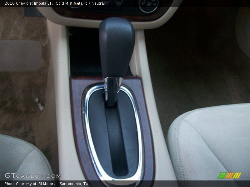 Gold Mist Metallic / Neutral 2010 Chevrolet Impala LT
