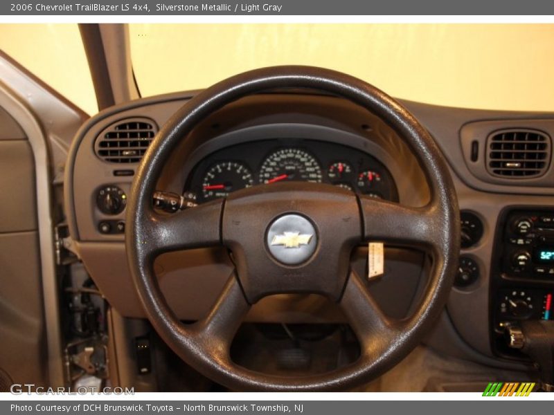 Silverstone Metallic / Light Gray 2006 Chevrolet TrailBlazer LS 4x4