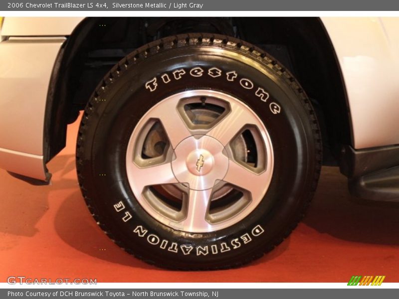 Silverstone Metallic / Light Gray 2006 Chevrolet TrailBlazer LS 4x4