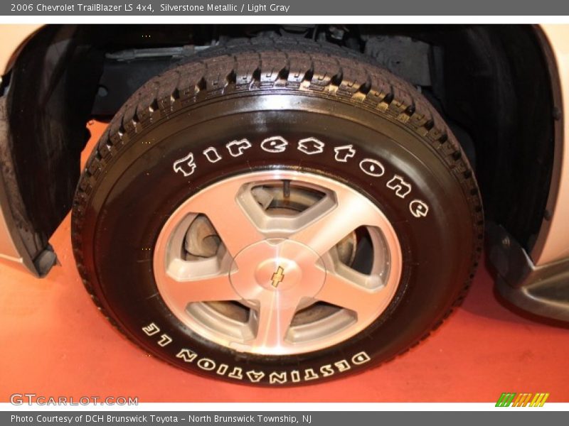 Silverstone Metallic / Light Gray 2006 Chevrolet TrailBlazer LS 4x4
