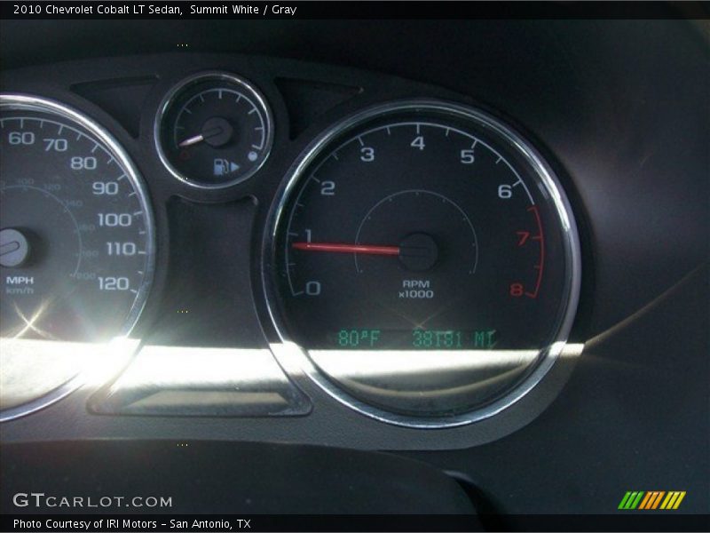 Summit White / Gray 2010 Chevrolet Cobalt LT Sedan