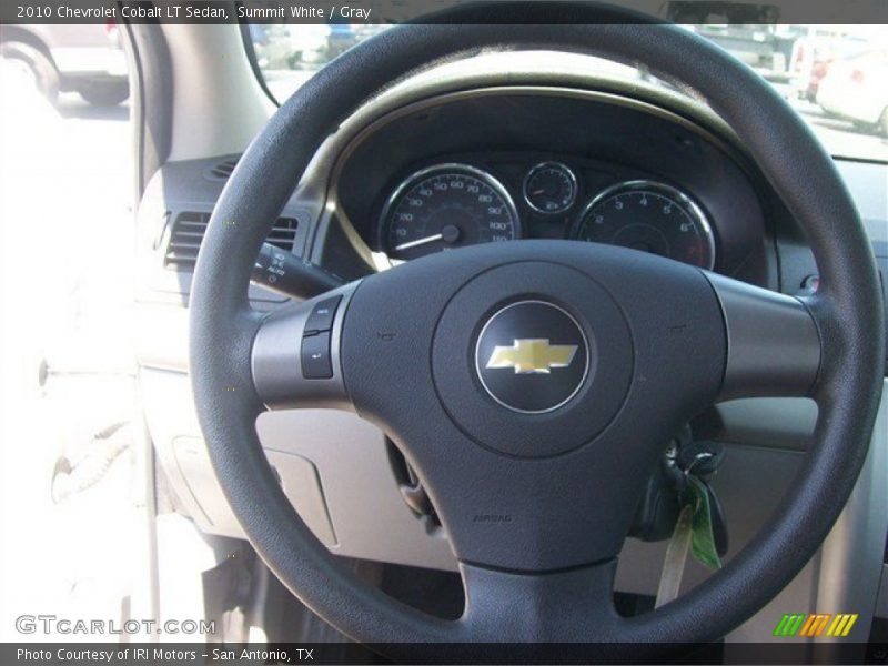 Summit White / Gray 2010 Chevrolet Cobalt LT Sedan