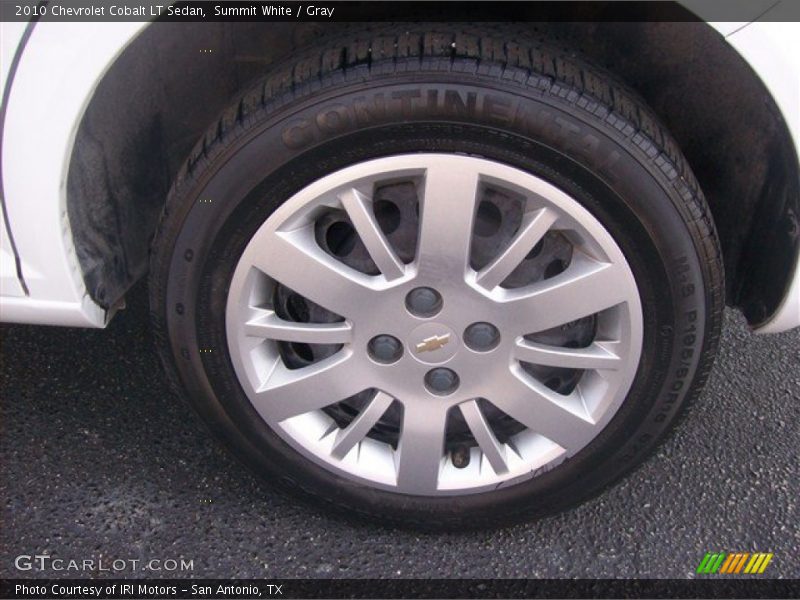 Summit White / Gray 2010 Chevrolet Cobalt LT Sedan
