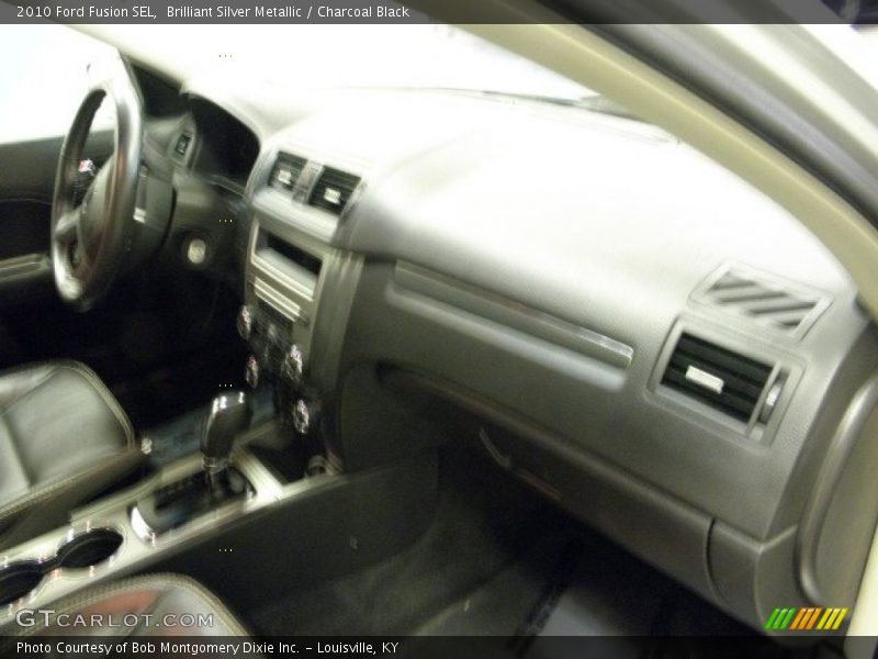 Brilliant Silver Metallic / Charcoal Black 2010 Ford Fusion SEL