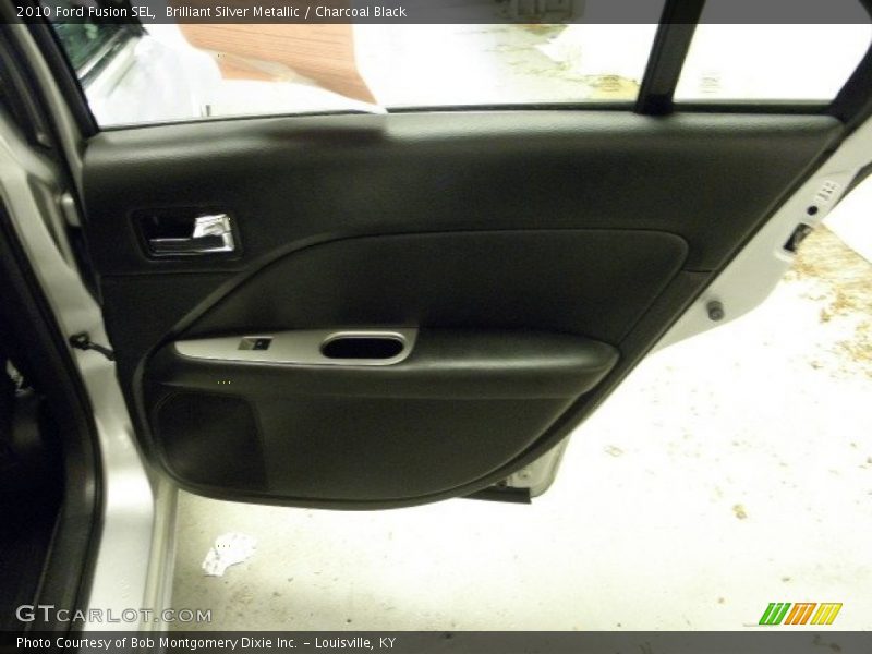 Brilliant Silver Metallic / Charcoal Black 2010 Ford Fusion SEL