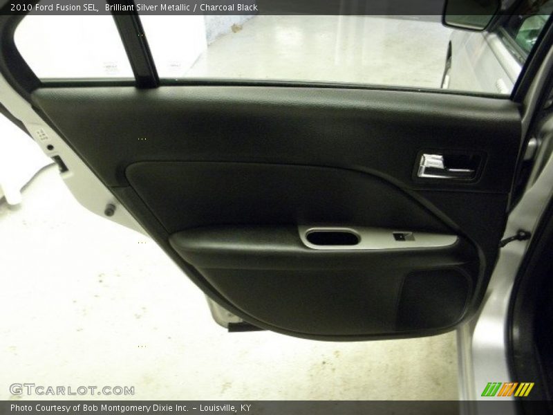 Brilliant Silver Metallic / Charcoal Black 2010 Ford Fusion SEL