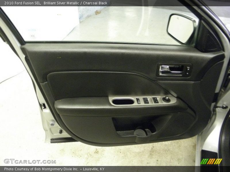 Brilliant Silver Metallic / Charcoal Black 2010 Ford Fusion SEL