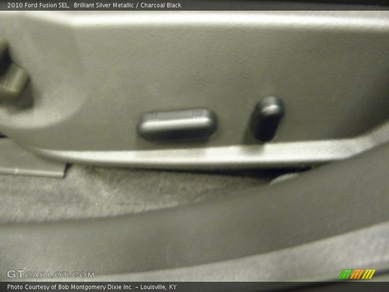 Brilliant Silver Metallic / Charcoal Black 2010 Ford Fusion SEL
