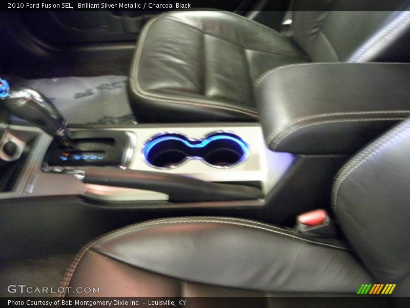 Brilliant Silver Metallic / Charcoal Black 2010 Ford Fusion SEL