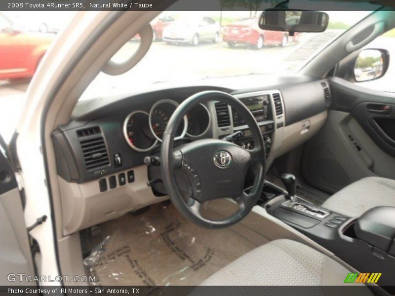 Natural White / Taupe 2008 Toyota 4Runner SR5
