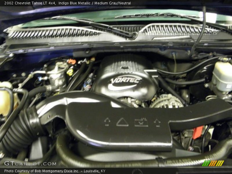 Indigo Blue Metallic / Medium Gray/Neutral 2002 Chevrolet Tahoe LT 4x4