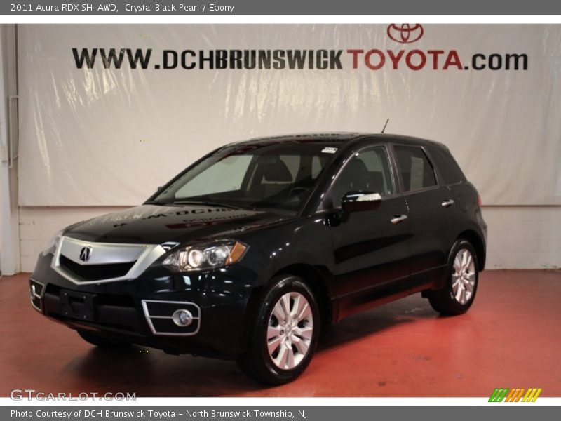 Crystal Black Pearl / Ebony 2011 Acura RDX SH-AWD