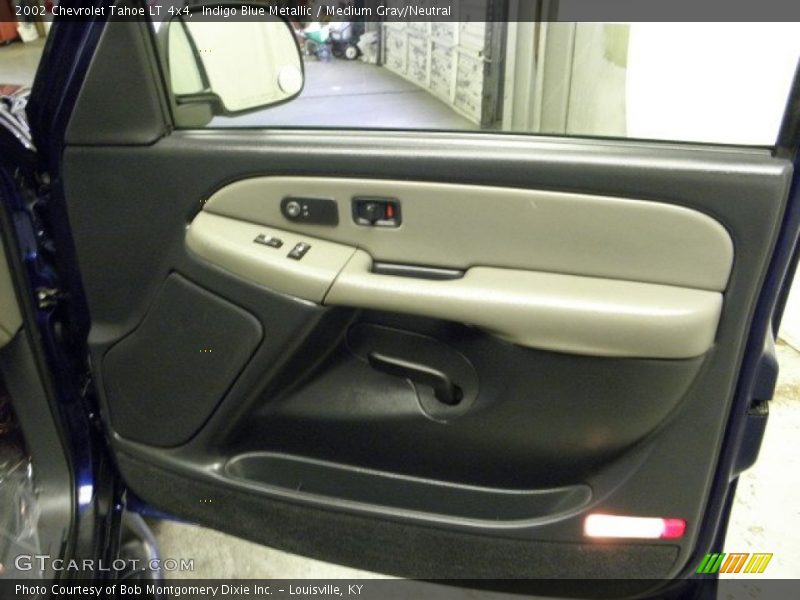Indigo Blue Metallic / Medium Gray/Neutral 2002 Chevrolet Tahoe LT 4x4