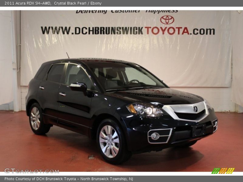 Crystal Black Pearl / Ebony 2011 Acura RDX SH-AWD