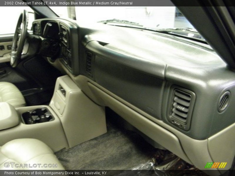 Indigo Blue Metallic / Medium Gray/Neutral 2002 Chevrolet Tahoe LT 4x4