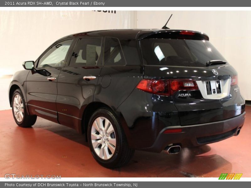 Crystal Black Pearl / Ebony 2011 Acura RDX SH-AWD