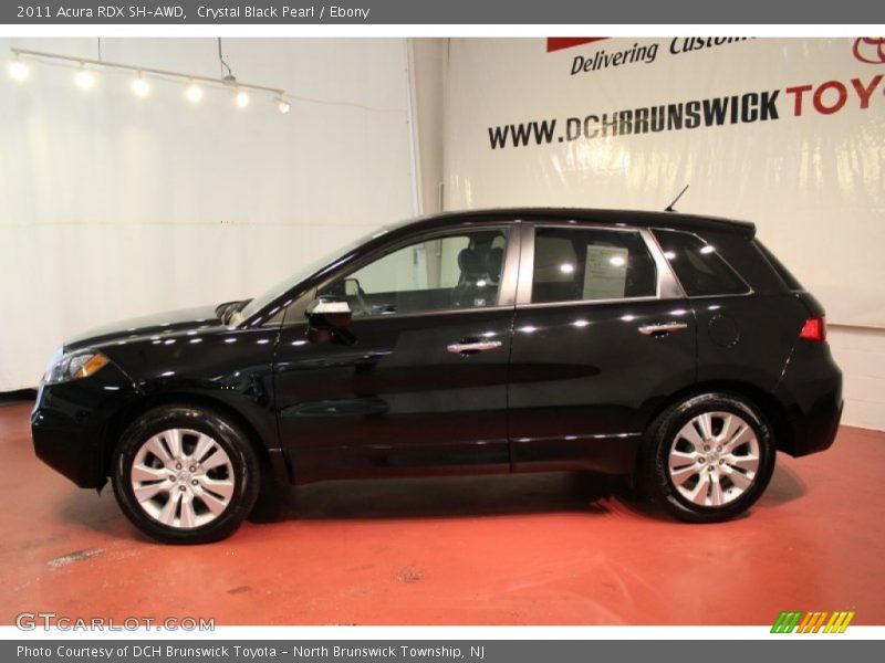 Crystal Black Pearl / Ebony 2011 Acura RDX SH-AWD