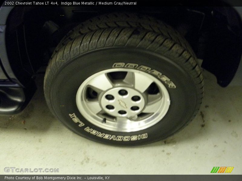 Indigo Blue Metallic / Medium Gray/Neutral 2002 Chevrolet Tahoe LT 4x4