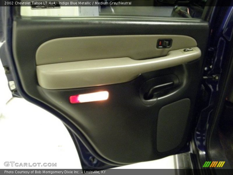Indigo Blue Metallic / Medium Gray/Neutral 2002 Chevrolet Tahoe LT 4x4