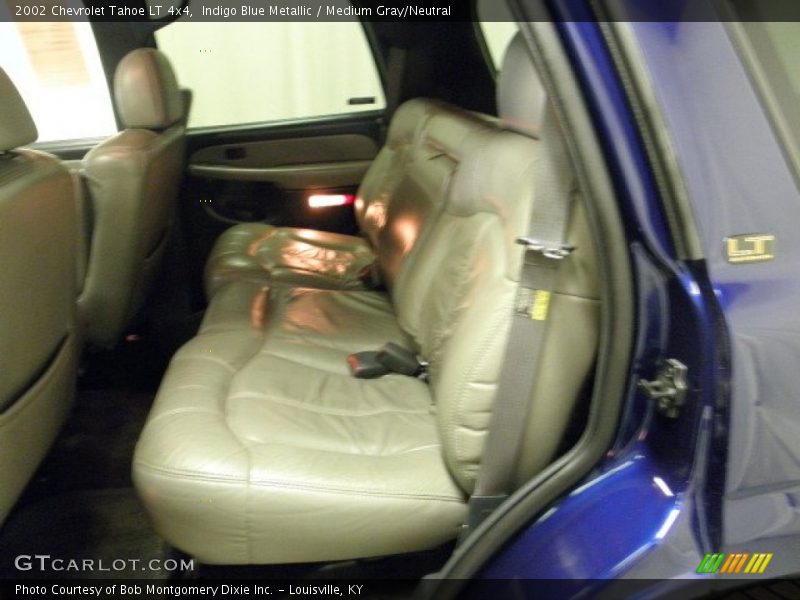 Indigo Blue Metallic / Medium Gray/Neutral 2002 Chevrolet Tahoe LT 4x4