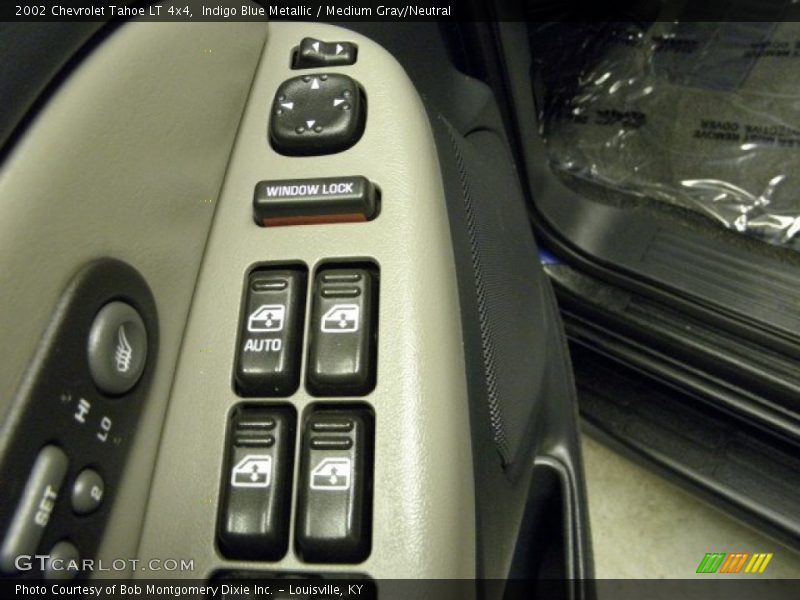 Indigo Blue Metallic / Medium Gray/Neutral 2002 Chevrolet Tahoe LT 4x4