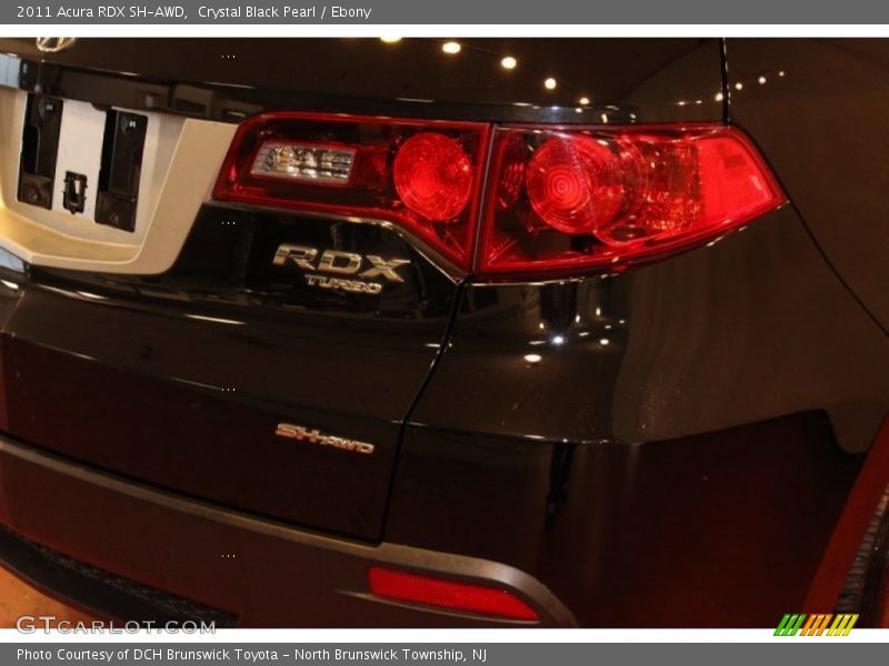 Crystal Black Pearl / Ebony 2011 Acura RDX SH-AWD
