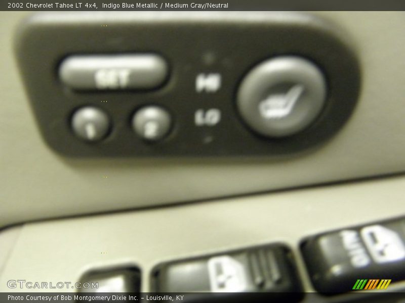 Indigo Blue Metallic / Medium Gray/Neutral 2002 Chevrolet Tahoe LT 4x4
