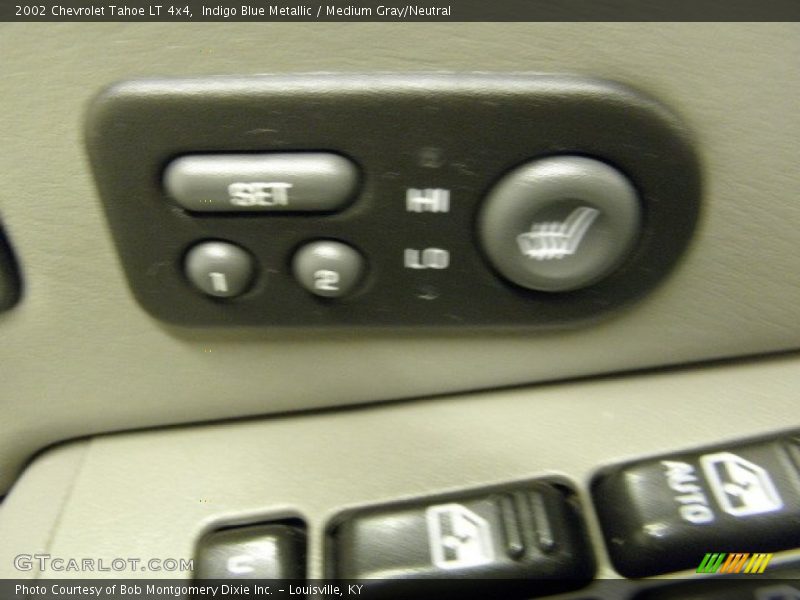 Indigo Blue Metallic / Medium Gray/Neutral 2002 Chevrolet Tahoe LT 4x4