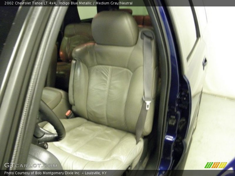 Indigo Blue Metallic / Medium Gray/Neutral 2002 Chevrolet Tahoe LT 4x4