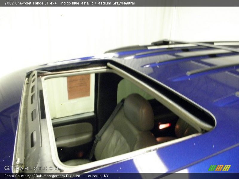 Indigo Blue Metallic / Medium Gray/Neutral 2002 Chevrolet Tahoe LT 4x4
