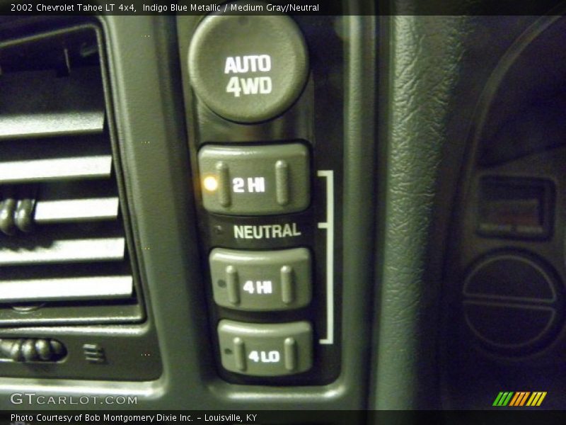 Indigo Blue Metallic / Medium Gray/Neutral 2002 Chevrolet Tahoe LT 4x4