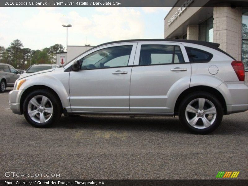 Bright Silver Metallic / Dark Slate Gray 2010 Dodge Caliber SXT