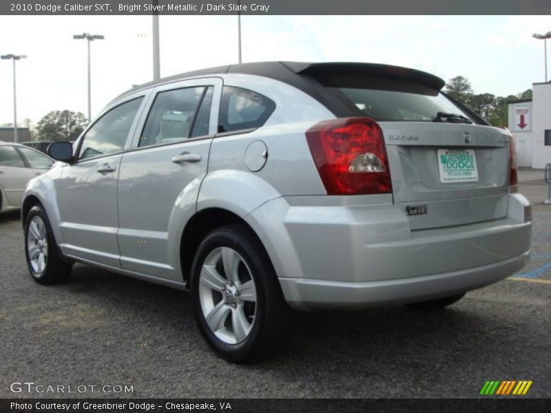 Bright Silver Metallic / Dark Slate Gray 2010 Dodge Caliber SXT