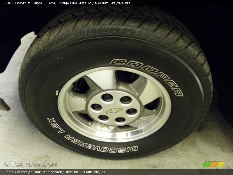 Indigo Blue Metallic / Medium Gray/Neutral 2002 Chevrolet Tahoe LT 4x4