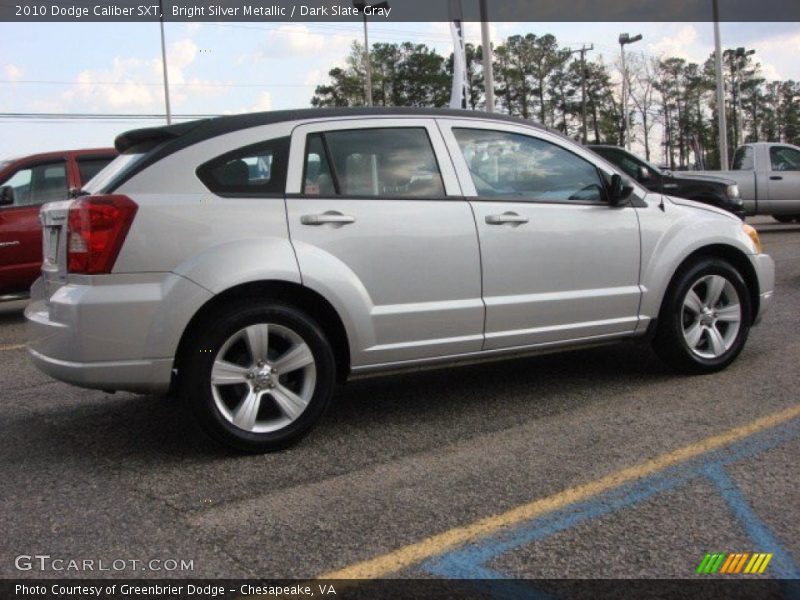 Bright Silver Metallic / Dark Slate Gray 2010 Dodge Caliber SXT